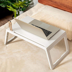 DAWNTREES Multifunction Laptop Bed Desk, 70×36cm,Used as Laptop Desk and Bed Table Tray for Breakfast.Suitable for People Who Work in Bed. Student Gifts.